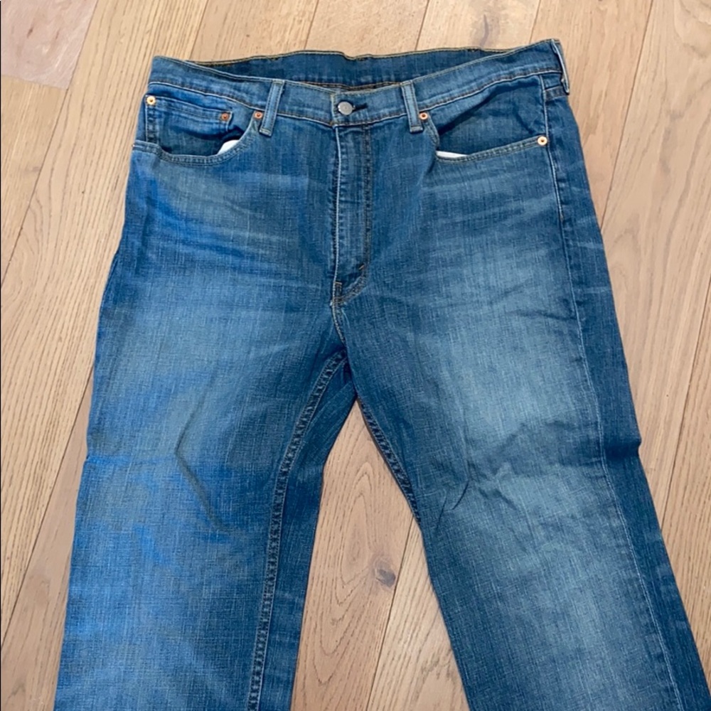 Levi blue jeans